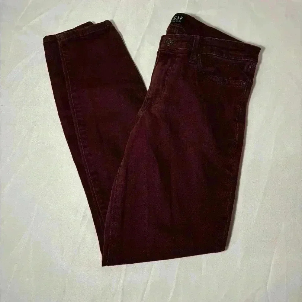 Womens size 26 waist Gap brand skinny jeans/denim leggings, #A035